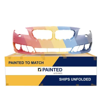 2014-2016 BMW 5 Series Sedan Front Bumper with Sensor and Side Camera without M Package OEM# 51117332681 PL# BM1000310