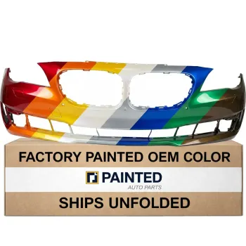 2013-2015 BMW 7 Series Hybrid 750 Hybrid Front Bumper w/ Sensor w/ Camera without M Package OEM# 51117332264 PL# BM1000316