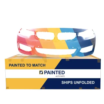 2015-2020 BMW 4 Series Gran Coupe Front Bumper M Sport without Washer with Parking Sensor Assist and Camera OEM# 51118061929 PL# BM1000340