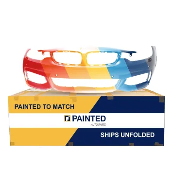 2014-2020 BMW 4 Coupe Front Bumper W M Sport W Washer W Parking Sensor W Parking Assist OEM 51118060887 CAPA PL# BM1000344C