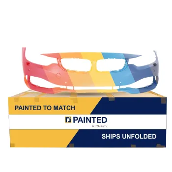 2014-2017 BMW 4 Series Coupe Front Bumper without M Sport with Washer and Parking Sensor OEM# 51117363283 PL# BM1000388