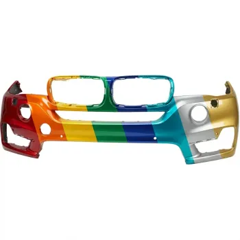 2016-2018 BMW X5 HYBRID 40e Front Bumper W HL Wash W 6 Sensor WO Surround View WO M Sport CAPA OEM# 51117379416 PL# BM1000401C