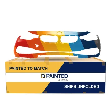 2016-2018 BMW 3 Series Sedan Front Bumper Primer Without Washer Without M Sport Luxury OEM# 51117445131 PL# BM1000427