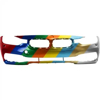 2016-2019 BMW 3 WAGON Front Bumper with Washer without M Sport Luxury CAPA OEM# 51117445133 PL# BM1000428C