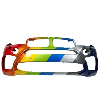 2014-2018 BMW X5 Front Bumper CAPA Certified With Headlamp Wash With Parking Sensor Without Auto Parking Aid With M Sport OEM# 51118066732 PL# BM1000434C