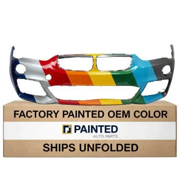 2017-2019 BMW X1 Front Bumper Without Washer Without Sensor With M Package CAPA OEM# 51118067679 PL# BM1000445C