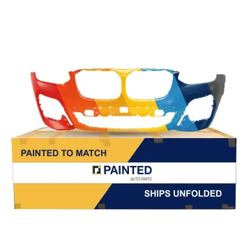 2018-2021 BMW X3 Front Bumper No Sensor 30i M Sport M40i OEM# 51118091988 PL# BM1000497