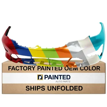 2019-2022 BMW 3 Series Front Bumper No Parking Sensor 330i Luxury Sport Line OEM# 51118496500 PL# BM1000518