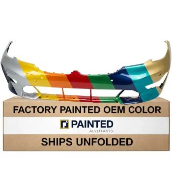 2019-2022 BMW 3 Sedan Front Bumper w/ Parking Sensor & Assist for 330i Luxury/Sport Line OEM# 51118496502 PL# BM1000520