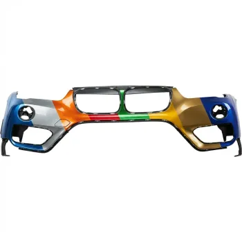 2016-2019 BMW X1 Front Bumper without Washer Sensor M Package CAPA OEM# 51117453562 PL# BM1014100C