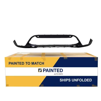 2020-2022 BMW X1 Front Bumper Lower Texture with Sensor without M Sport OEM# 51115A0B080 PL# BM1015113