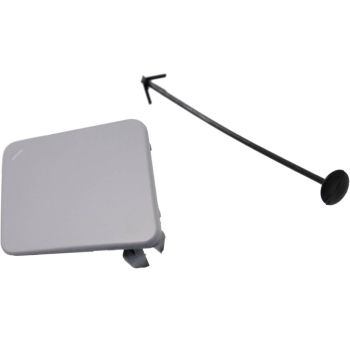 BMW BMW 5 SERIES (SEDAN) FRONT BUMPER TOW HOOK COVER (WO/M PKG) OEM# 51117246868 2011-2013 PL# BM1029124