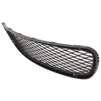 BMW BMW 3 (SEDAN) FRONT BUMPER GRILLE CENTER BLACK (WO/ADAPTIVE CRUISE CONTROL)(WO/M) OEM# 51117198906 2009-2011 PL# BM1036126