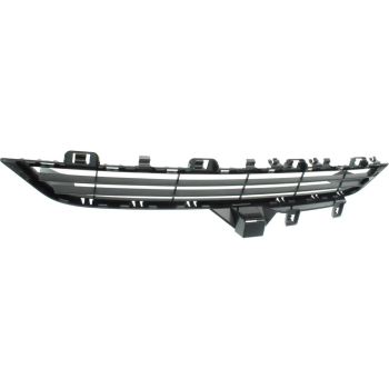 BMW BMW X5 FRONT BUMPER GRILLE UPPER (BLACK TEXT-BLK) (WO/M SPORT) OEM# 51117294476 2014-2018 PL# BM1036182
