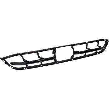 BMW BMW X3  FRONT BUMPER GRILLE CENTER BLACK (W/ RADAR CRUISE)(30i WO/M SPORT) OEM# 51117399900 2018-2021 PL# BM1036196