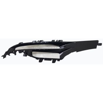BMW BMW 7 SERIES  (G11/G12) FRONT BUMPER GRILLE SIDE LOWER LEFT (Driver Side) PTD-BLACK (740i/750i/750iL)(WO/M PKG) OEM# 51117475139 2020-2022 PL# BM1038226
