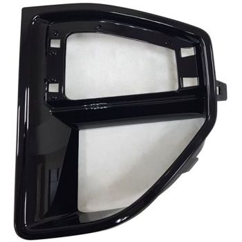 BMW BMW X5 (40i/45e/50i/M50i) FRONT BUMPER AIR INLET FINISHER LEFT (Driver Side) GLOSS-BLACK (W/M SPORT)(M50i) OEM# 51118074269 2019-2023 PL# BM1038248