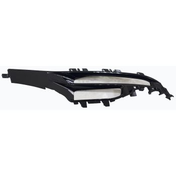 BMW BMW 7 SERIES  (G11/G12) FRONT BUMPER GRILLE SIDE LOWER RIGHT (Passenger Side) PTD-BLACK (740i/750i/750iL)(WO/M PKG) OEM# 51117475140 2020-2022 PL# BM1039226