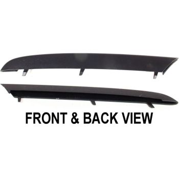 BMW BMW 3 (WAGON) FRONT BUMPER LOWER FINISHER OUTER LEFT (Driver Side) (BLACK)(325/328) OEM# 51117134091 2006-2008 PL# BM1046115