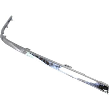 BMW BMW 7 SERIES FRONT BUMPER OUTER COVER UPPER MOLDING LEFT (Driver Side) CHROME (745Li/760Li) OEM# 51117135557 2006-2008 PL# BM1046125