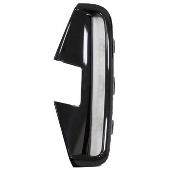 BMW BMW 4 COUPE FRONT BUMPER SIDE GRILLE TRIM LEFT (Driver Side) GLOSS-BLACK (430i W/M SPORT)(M440i) OEM# 51118077069 2021-2024 PL# BM1046159