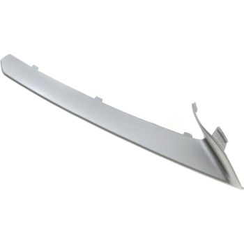 BMW BMW 5 SERIES (SEDAN) FRONT BUMPER GRILLE MOLDING RIGHT (Passenger Side) SILVER (W/FOG)(STANDARD) OEM# 51117331766 2014-2016 PL# BM1047131