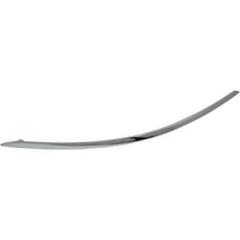 BMW BMW 7 SERIES (EXC 750 HYBRID) FRONT BUMPER MOLDING CHROME RIGHT (Passenger Side) (WO/M PKG) OEM# 51117295272 2013-2015 PL# BM1047133