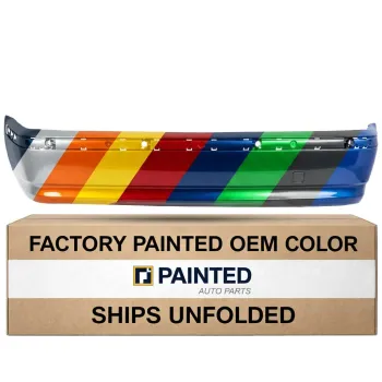 2002-2005 BMW 3 Series Rear Bumper No Sport Package OEM 51127030591 PL# BM1100134