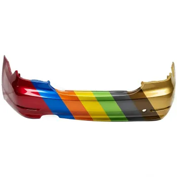 2008-2010 BMW 5 SERIES Sedan Rear Bumper w Sensor w/o M Pkg CAPA OEM# 51127178184 PL# BM1100181C