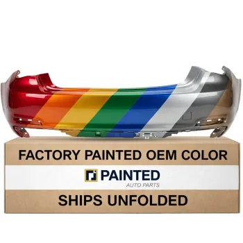 2011-2012 BMW 7 SERIES HYBRID 750 HYBRID Rear Bumper w/ Park Distance Control w/o M Package CAPA OEM# 51127209926 PL# BM1100198C
