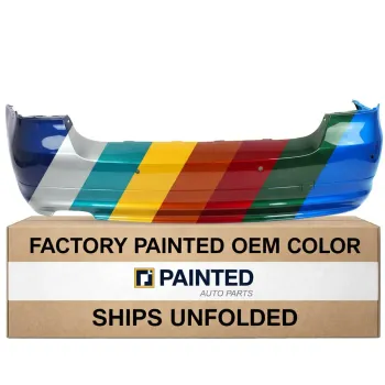 2009-2011 BMW 3 Series Sedan Rear Bumper Without Turbo Without M With Sensor OEM# 51127202706 PL# BM1100217
