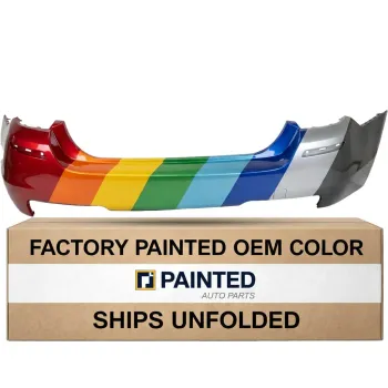 2011-2016 BMW 5 Series Sedan Rear Bumper with Sensor with M Package OEM# 51128048594 PL# BM1100235