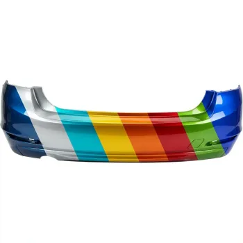 2012-2015 BMW 3 Sedan Rear Bumper Without Molding Hole Without Parking Sensor OEM# 51127312724 PL# BM1100261