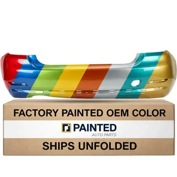2014-2017 BMW 4 Series Coupe Rear Bumper W/O Sensor Modern Luxury Sport CAPA OEM 51127363306 PL# BM1100284C