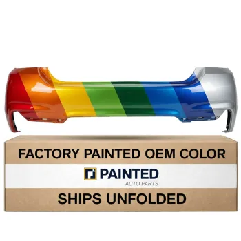 2015-2020 BMW 4 4DOORS Rear Bumper with Sensor without Park Assist with M Sport OEM 51128062246 PL# BM1100326