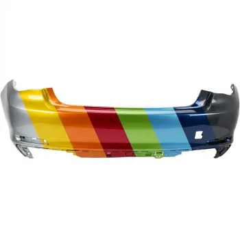 2011-2012 BMW 7 Series Hybrid Rear Bumper Without Park Distance Control Without M Package OEM# 51127209924 PL# BM1100328