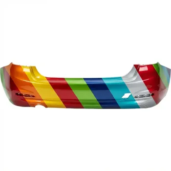 2016-2018 BMW 3 Sedan Rear Bumper Standard Line without Parking Sensor OEM 51127384597 PL# BM1100346