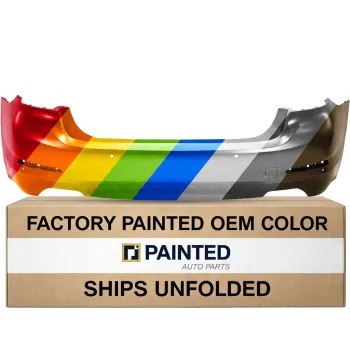 2017-2020 BMW 5 SERIES Rear Bumper W Luxury Sensor CAPA OEM# 51127475598 PL# BM1100382C