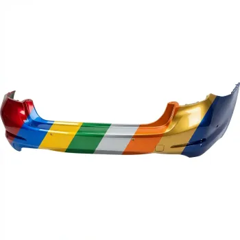 2017-2020 BMW 5 SERIES SEDAN Rear Bumper w Luxury Pkg w Sensor w Park Sys CAPA OEM 51127475600 PL# BM1100383C