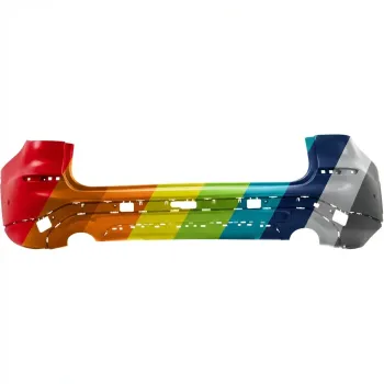 2018-2021 BMW X3 Rear Bumper Gray w/ Pk Assist w/o Trailer Hitch 30i Luxury w/o M Sport OEM# 51127488224 PL# BM1100421C