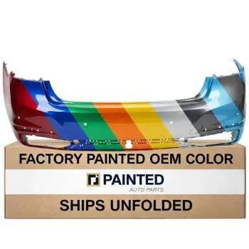 2020-2022 BMW 7 Series Rear Bumper Without Park Distance Control Without M Package OEM# 51129466567 PL# BM1100446