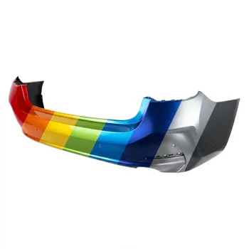 2023-2025 BMW 3 SEDAN Rear Bumper w/Parking Sensor w/o M Sport CAPA OEM# 51125A69625 PL# BM1100464C