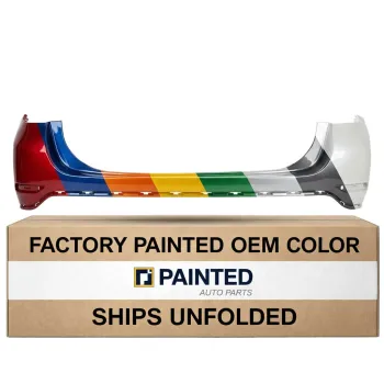 2013-2015 BMW X1 Rear Bumper W/O M Sport CAPA OEM# 51127345036 PL# BM1114101C