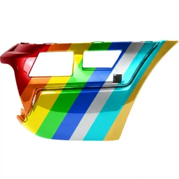 2007-2010 BMW X3 Rear Bumper End Right Textured Black OEM# 51123416238 PL# BM1117102