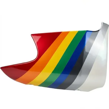 2010-2011 BMW X6 HYBRID E72 Rear Bumper Lower Valance Right (Passenger Side) EXC M OEM# 51127187146 PL# BM1117104