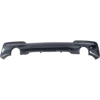 BMW BMW X3 REAR BUMPER LOWER TRIM PTD-BLACK (30i W/M SPORT)(WO/TRAILER HITCH) **CAPA** OEM# 51128094862 2018-2021 PL# BM1195148C