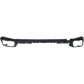 BMW BMW X5 (40i/45e/50i/M50i) REAR BUMPER LOWER VALANCE BLACK (W/SENSOR)(40i W/M SPORT)(M50i) OEM# 51128099937 2019-2025 PL# BM1195176