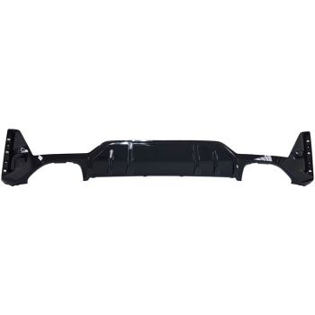 BMW BMW 3 SEDAN (330i/330e/M340i) REAR BUMPER LOWER VALANCE PTD-BLACK (W/SENSOR) OEM# 51125A63970 2023-2024 PL# BM1195185