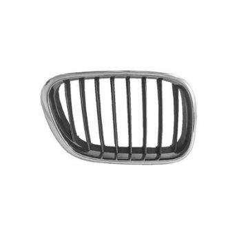 BMW BMW X5  GRILLE RIGHT (Passenger Side) CHROME/BLACK OEM# 51138402646 2000-2003 PL# BM1200153