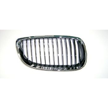 BMW BMW 3 (CONVERTIBLE) GRILLE RIGHT (Passenger Side) CHROME FRAME & BLACK INNER OEM# 51137157276 2007-2010 PL# BM1200187